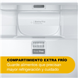 HELADERA WHIRLPOOL NO FROST INVERTER 386L INOXIDABLE