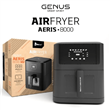  AIRFRYER FOX BOX GENUS AERIS-8000 8L NEGRO