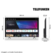 TELEFUNKEN TV 43" SMART FULL HD VIDAA