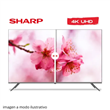 TV 65" SHARP ULTRA HD GOOGLE