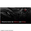 MOTOCICLETA HERO HUNK 190R FI ABS CON BAULERA