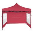 LAURY GAZEBO 3X3 POLIESTER PLEGABLE C/PAREDES