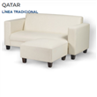 SILLON LIVING QATAR 3C G2 + BANQ G2 COLOR LIVING