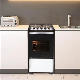 WHIRLPOOL COCINA  4H 50CM BLANCA