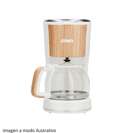 CAFETERA FILTRO ATMA S/MADERA 1.25 LTS 900W