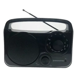  RADIO DUAL DAIHATSU D-RP400/BK AM/FM