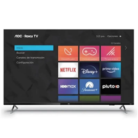 TV AOC  50" LED 4K UHD ROKU