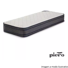 COLCHON PIERO RESORTE BAHIA P/T JAC 090X27